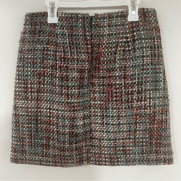 Ann Taylor Loft A- line Tweed Skirt Women’s Sz 0 Petite - Picture 4 of 9